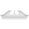 Ekena Millwork Rams Head Architectural Grade PVC Combination Pediment, 44"W x 17-7/8"H x 2-3/4"P PEDPC044X180RHP00 - alternate 5